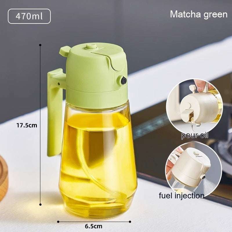 2 in 1 Oil Dispenser Bottle - The Mercantiles