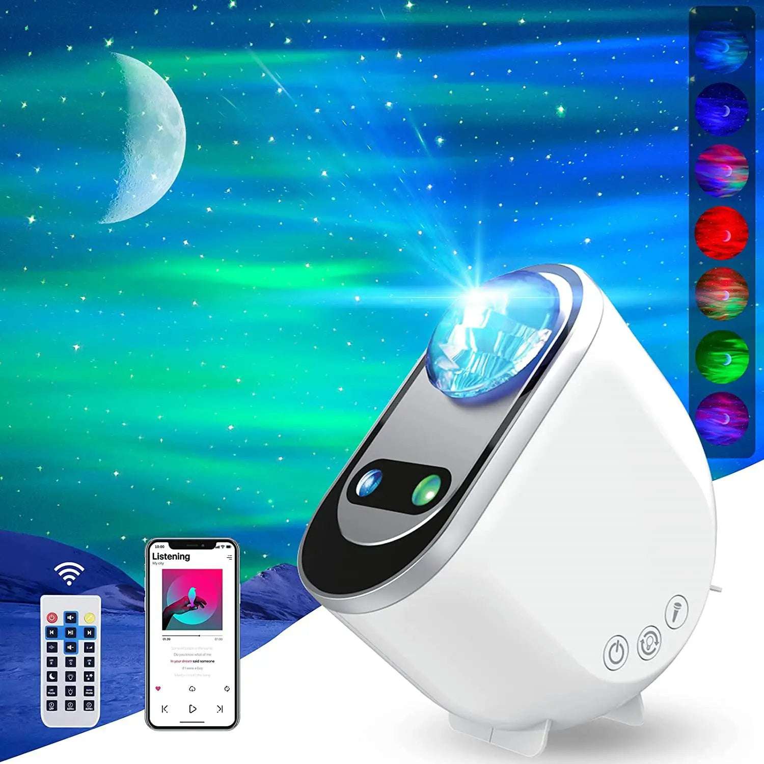 Aurora Borealis Starlight Projector - The Mercantiles