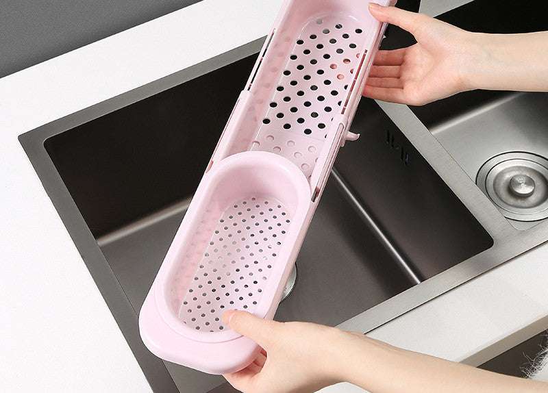 Telescopic Sink Soap Sponge Holder - The Mercantiles