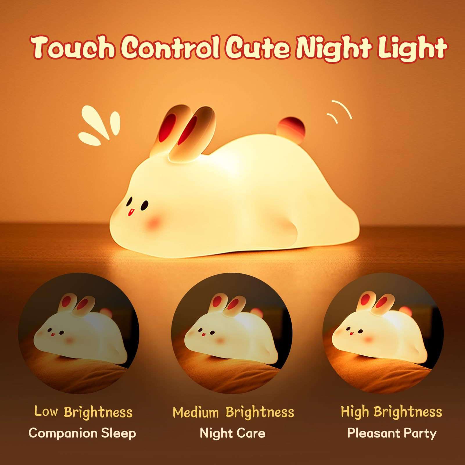 Tap Tap LED Night Lamp - The Mercantiles