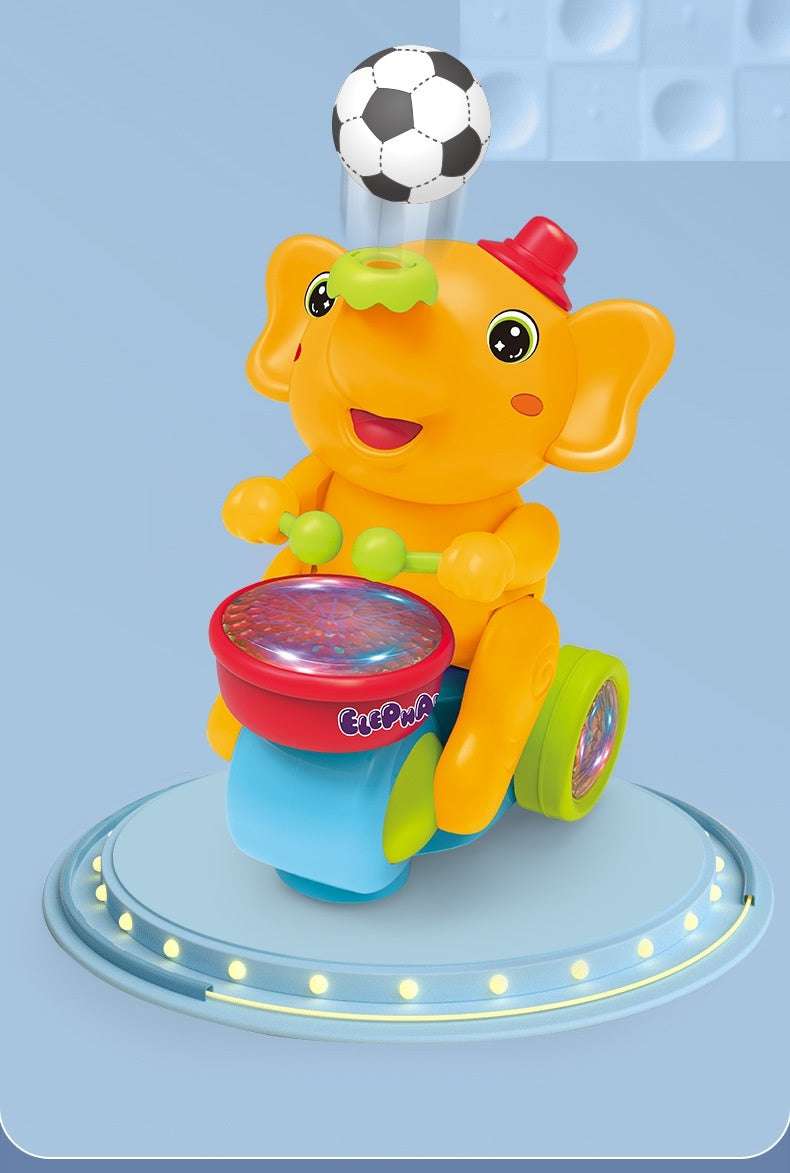 Drum Elephant Floating Ball Toy - The Mercantiles