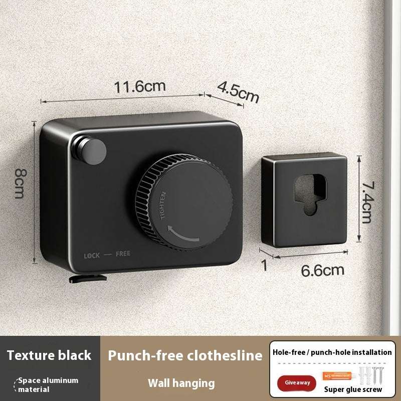 Invisible Retractable Clothesline - The Mercantiles
