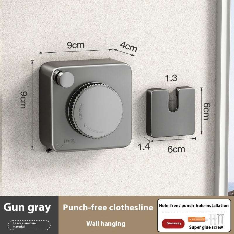 Invisible Retractable Clothesline - The Mercantiles