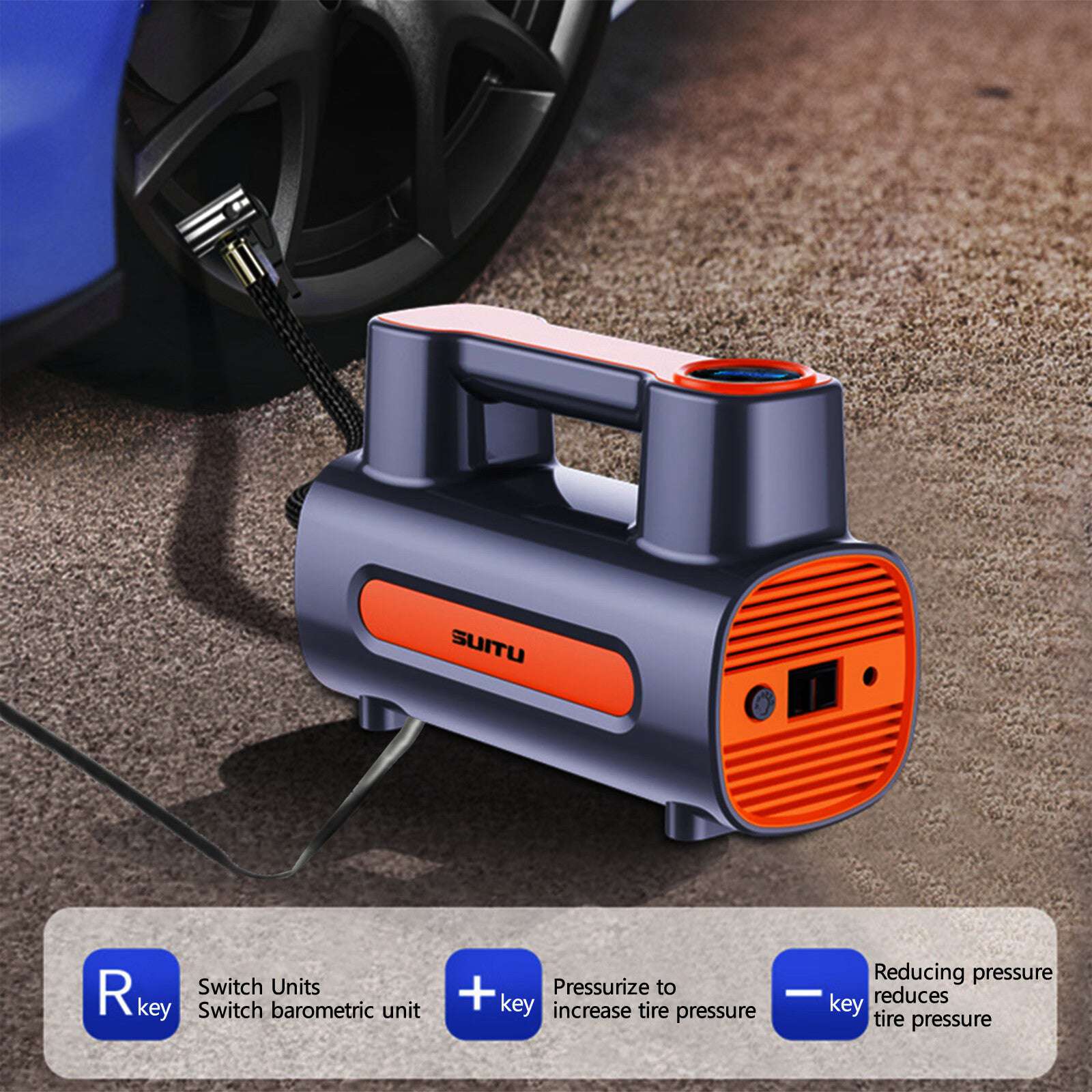 Inflatable Pump Air Compressor - The Mercantiles