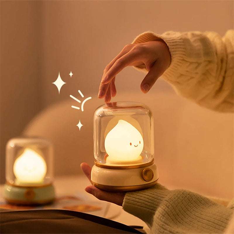 Retro Small Night Lamp - The Mercantiles
