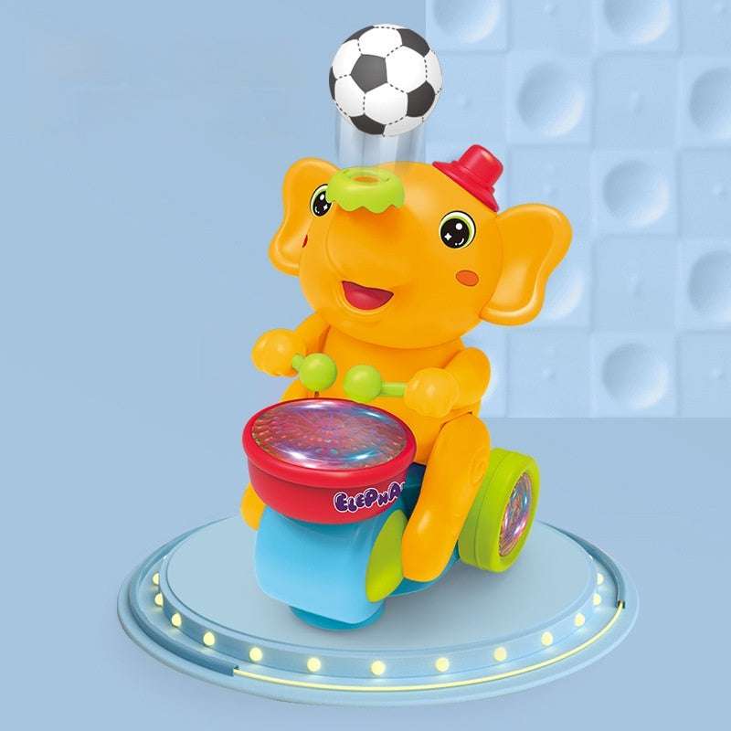 Drum Elephant Floating Ball Toy - The Mercantiles