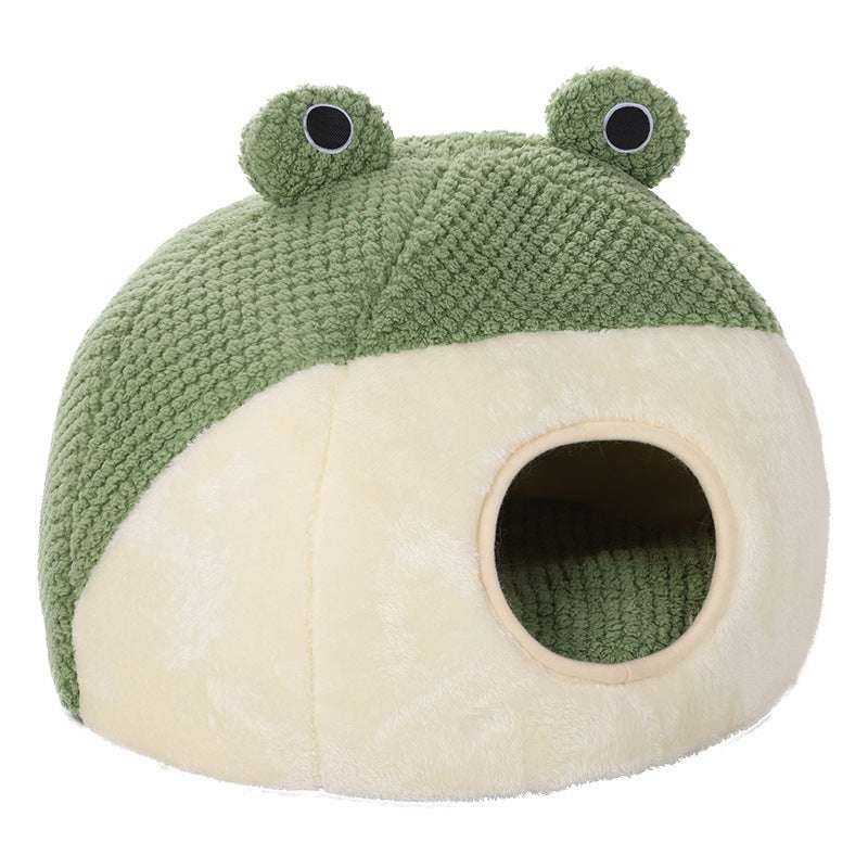 Frog Series Plush Pet House - The Mercantiles