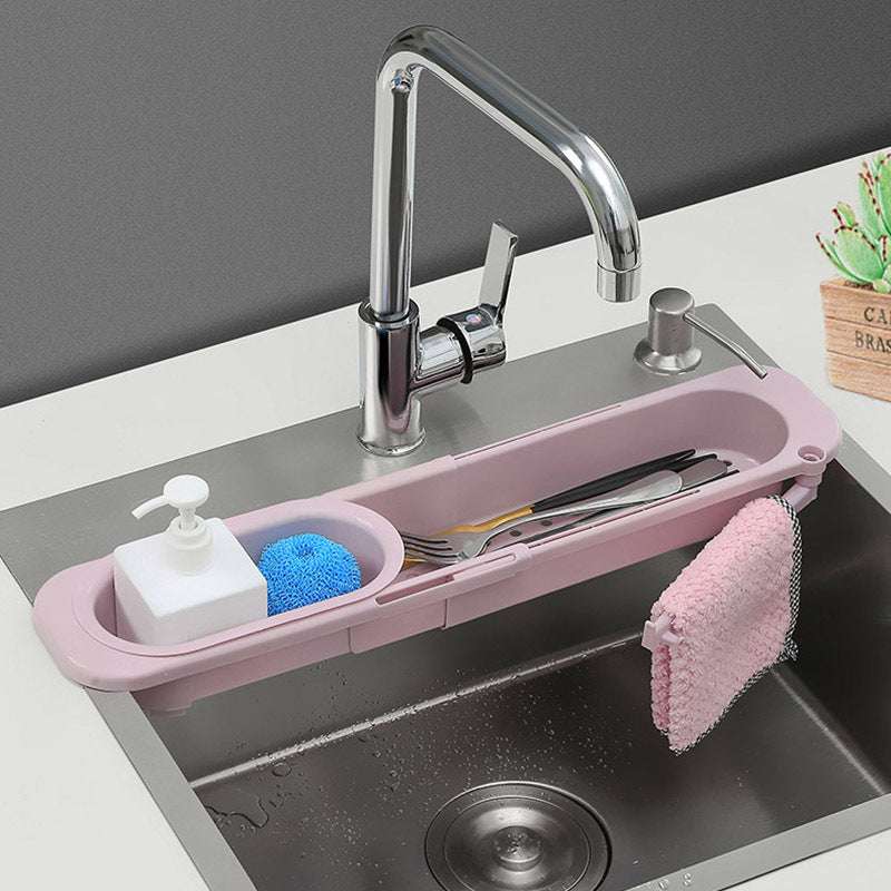 Telescopic Sink Soap Sponge Holder - The Mercantiles