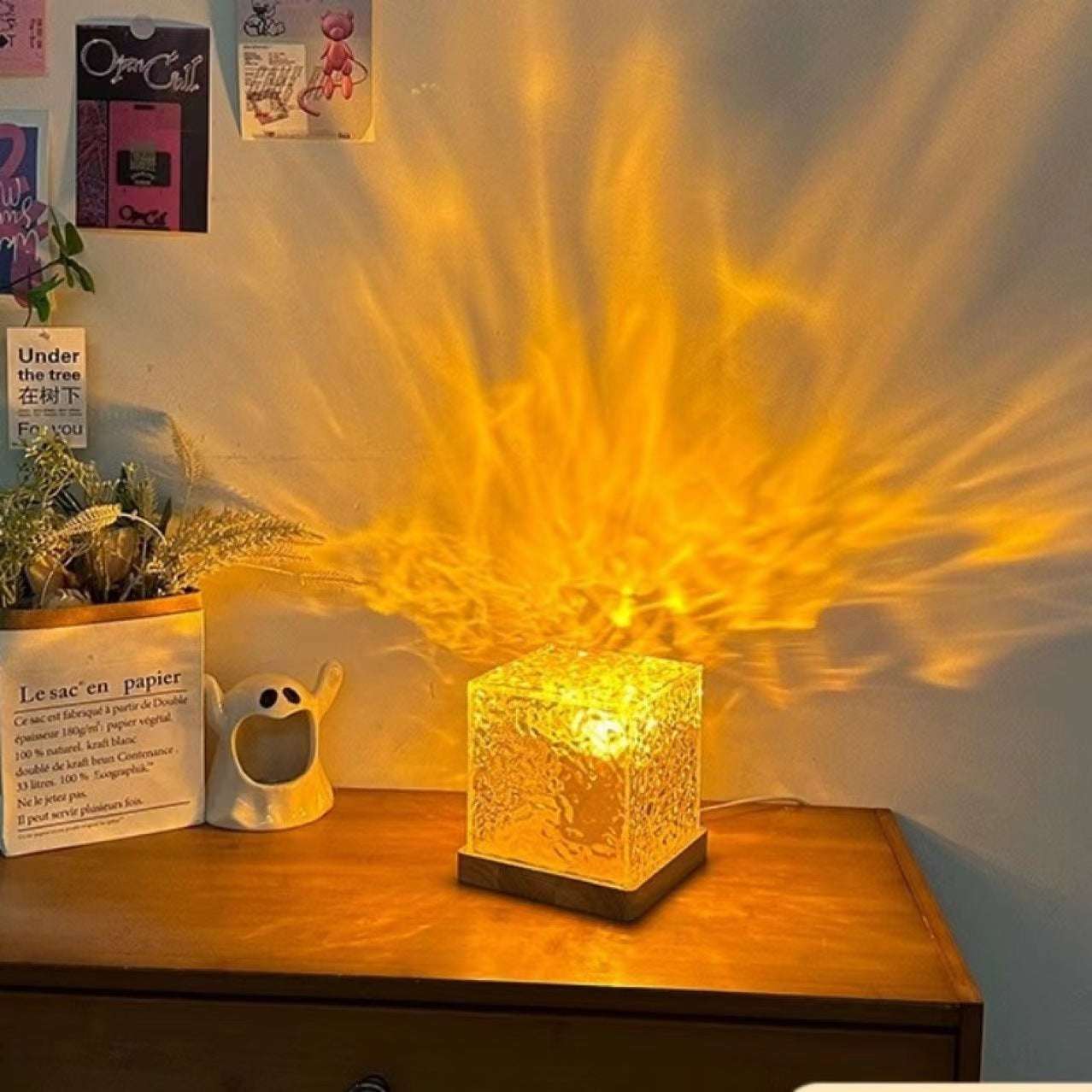 Water Ripple Projector Night Light - The Mercantiles
