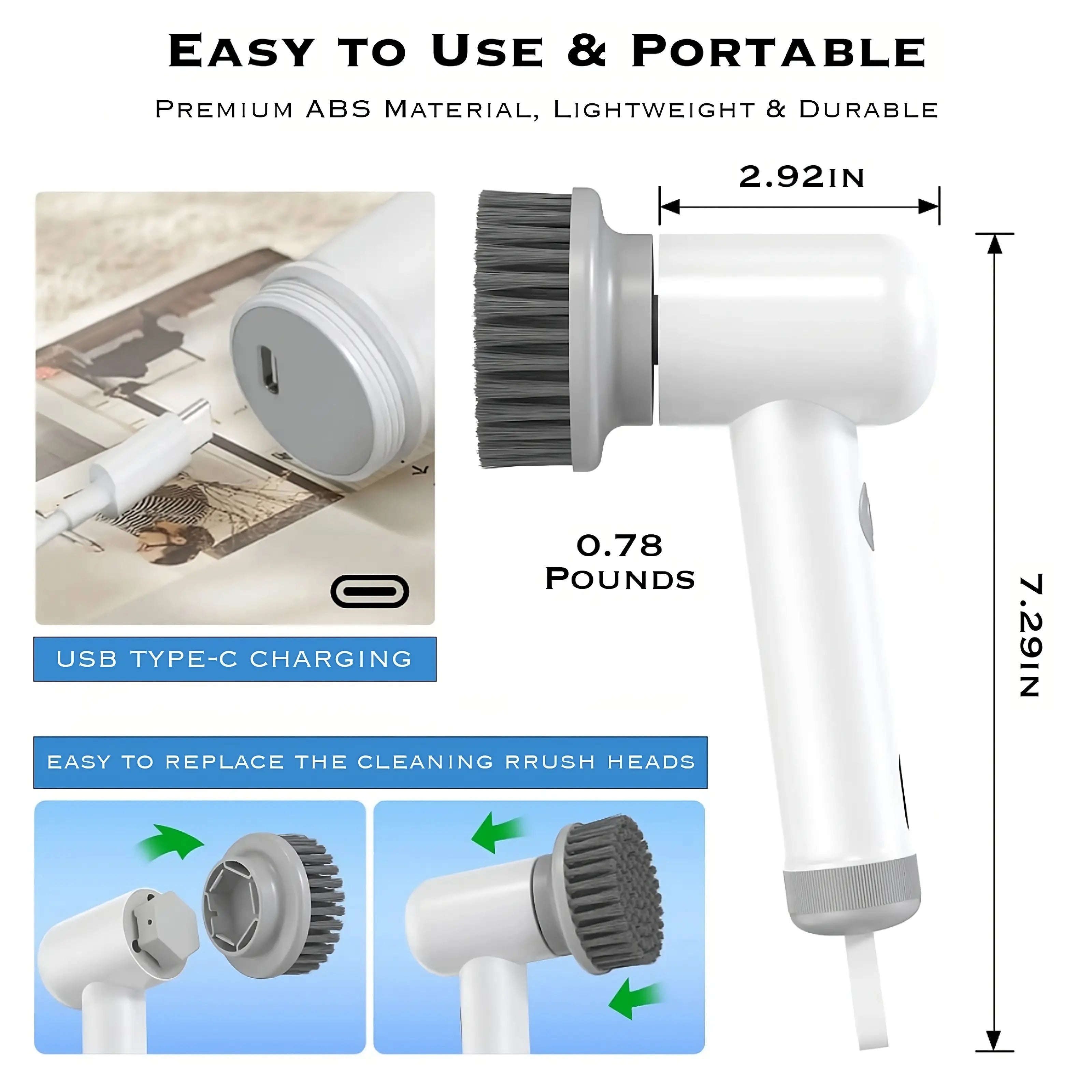 Pro Power Scrub Brush - The Mercantiles