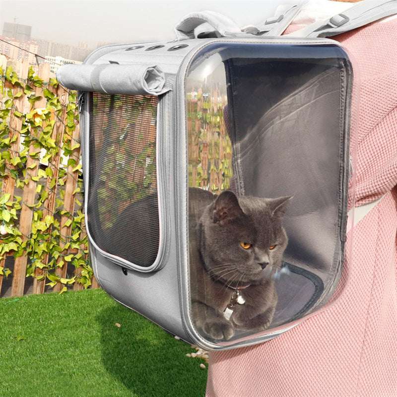 Breathable Cat Travel Backpack - The Mercantiles
