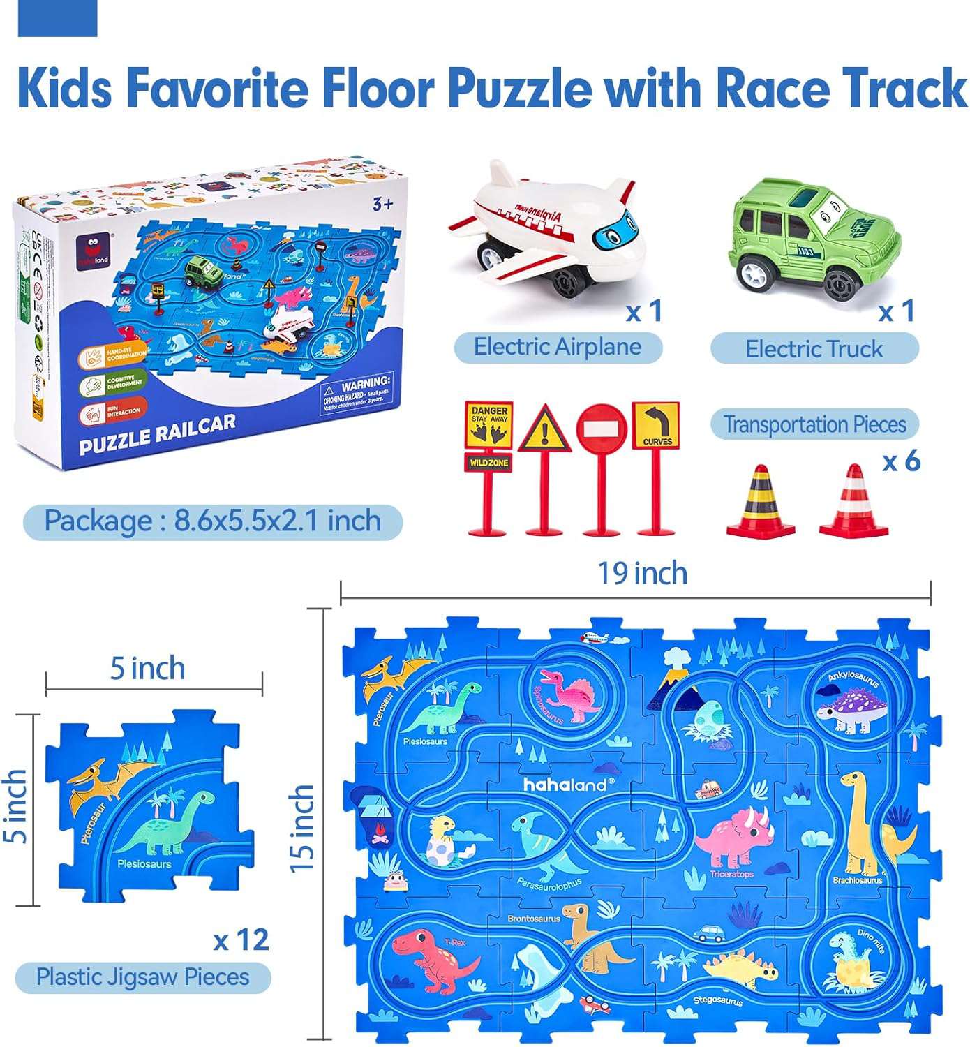 Kids Puzzle Track Set - The Mercantiles