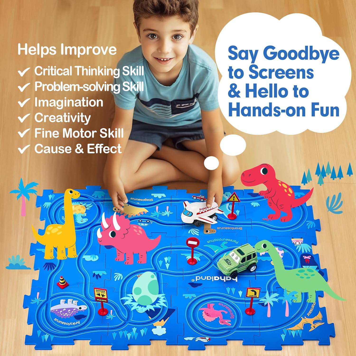 Kids Puzzle Track Set - The Mercantiles