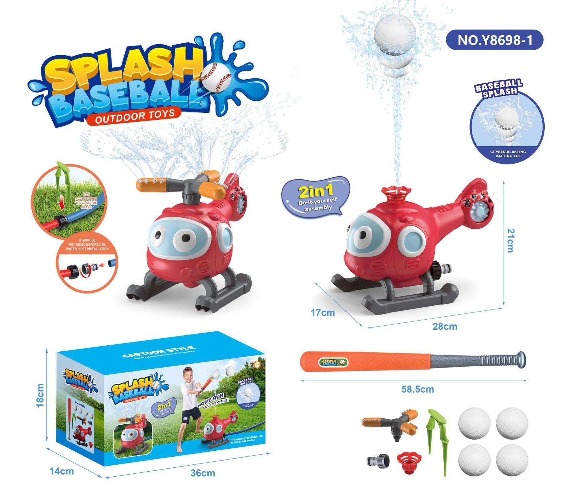 Outdoor Water Spray Toy - The Mercantiles