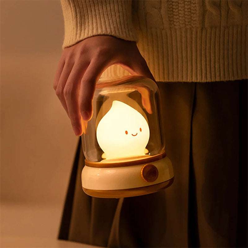 Retro Small Night Lamp - The Mercantiles