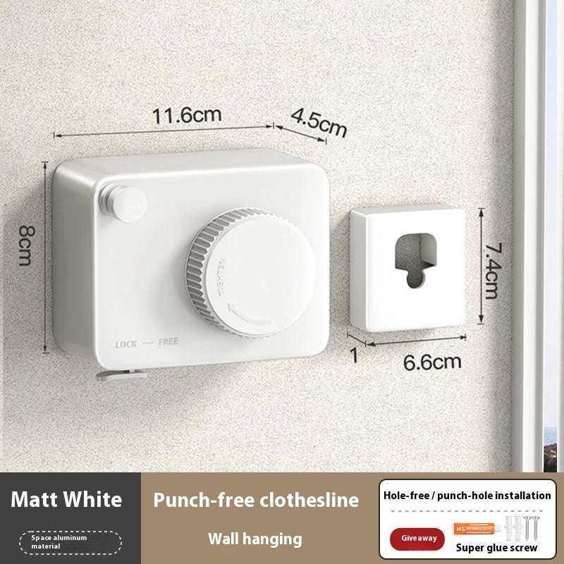 Invisible Retractable Clothesline - The Mercantiles