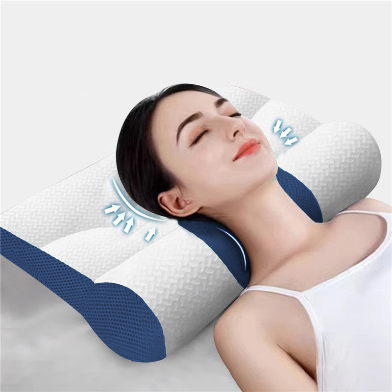 Super Ergonomic Pillow Neck Support Pillow Protect Your Neck Spine Orthopedic Bed Pillow for All Sleep Position in stock 50x30cm