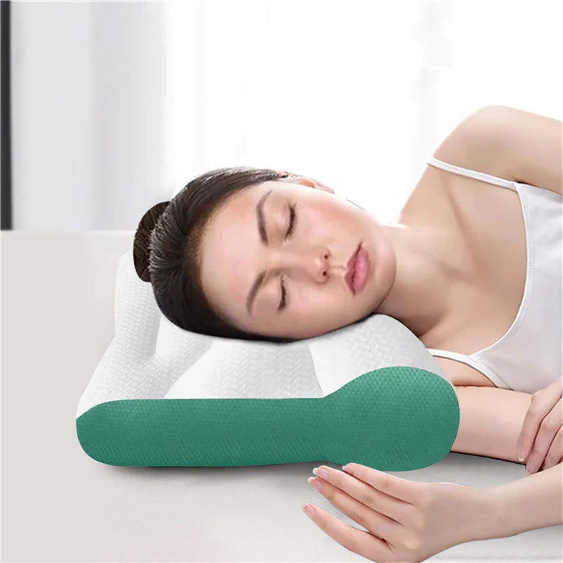 Super Ergonomic Pillow Neck Support Pillow Protect Your Neck Spine Orthopedic Bed Pillow for All Sleep Position in stock 50x30cm