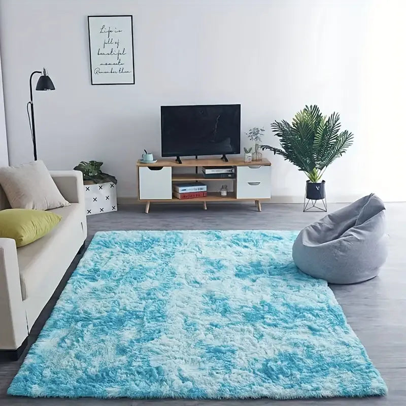Soft Shaggy Rug for Living Room - Plush, Machine Washable (4 Sizes)