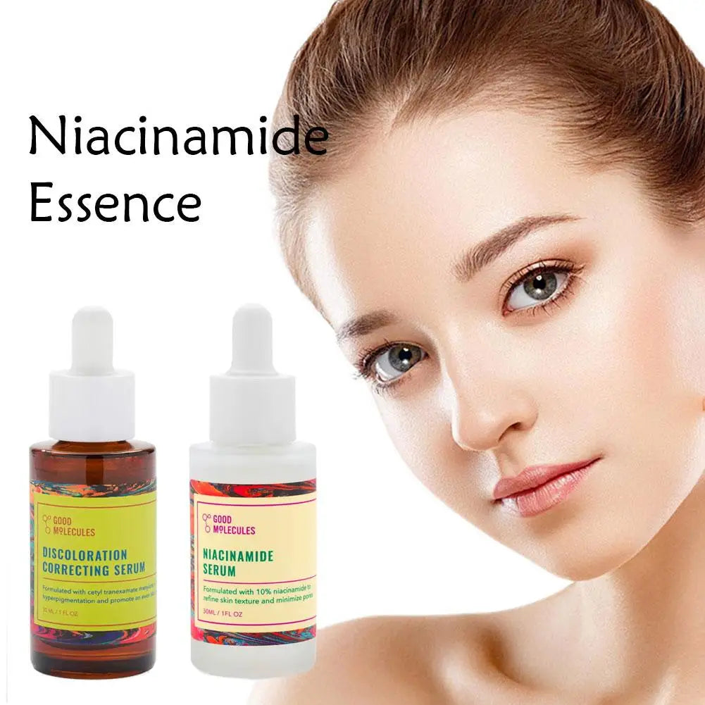 30ml Good Molecules Niacinamide Acid Facial Essence Fade Acne Mark Moisturizing Whitening Skin Tone Serum Niacinamide Skin Care