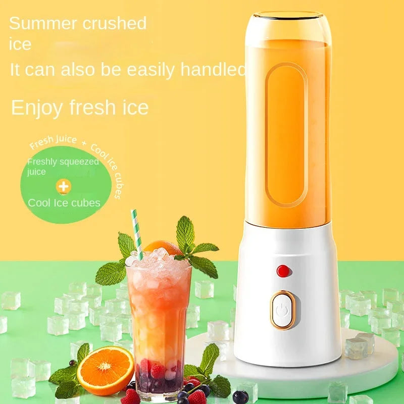 Portable Kitchen Blender Wireless Electric Fruit Juicer Machine For Orange Ice Crushing 10 Blades Auxiliary Food Machine Mixer
