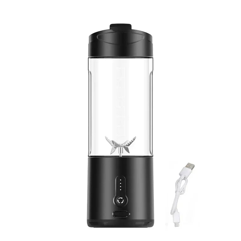 Portable Blender 6 Baldes Powerful Personal juicer For Shakes Smoothies Usb Rechargeable Portable Cup Fruit Fresh Juice Mixer
