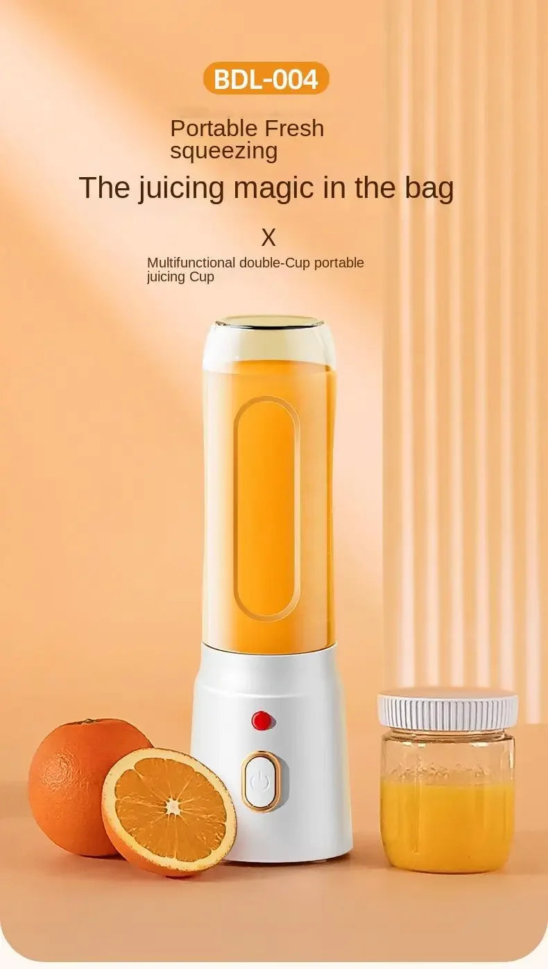 Portable Kitchen Blender Wireless Electric Fruit Juicer Machine For Orange Ice Crushing 10 Blades Auxiliary Food Machine Mixer