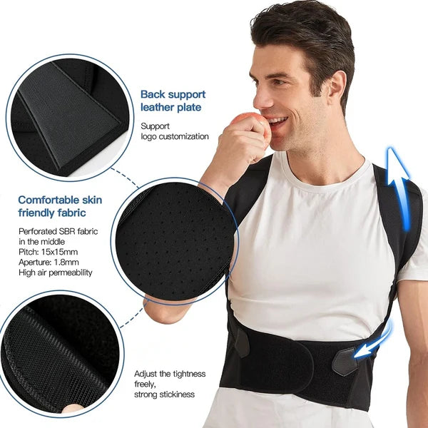 Premium Posture Corrector Brace - The Mercantiles