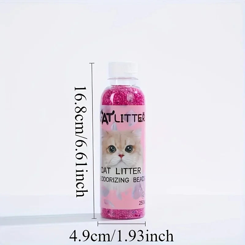 A Bottle of Cat Litter Deodorizing Beads Air Purifier- Make Your Home Smell Comfortable and Remove Odors-Pet urine deodorant