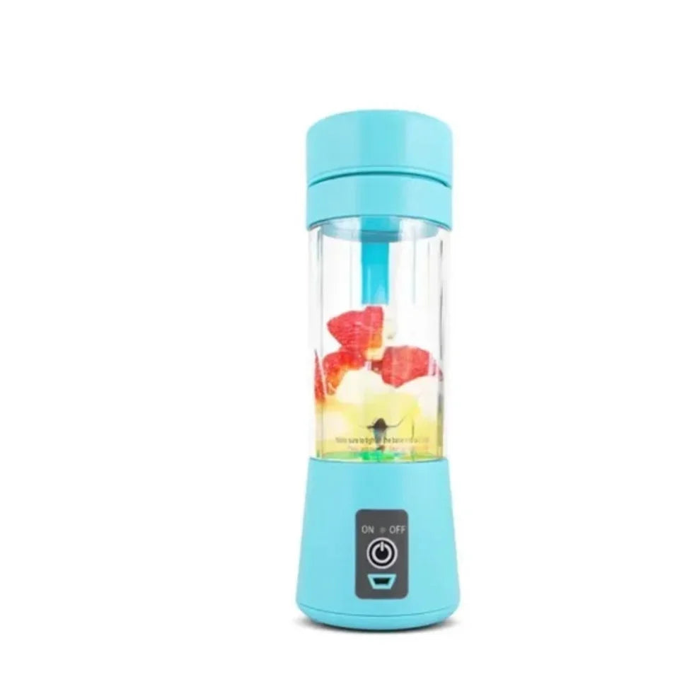 Portable Mini USB Rechargeable Blender 380ml Travel Fruit Juicer Cup Handheld Smoothie Maker for On-the-Go Shakes And Juices