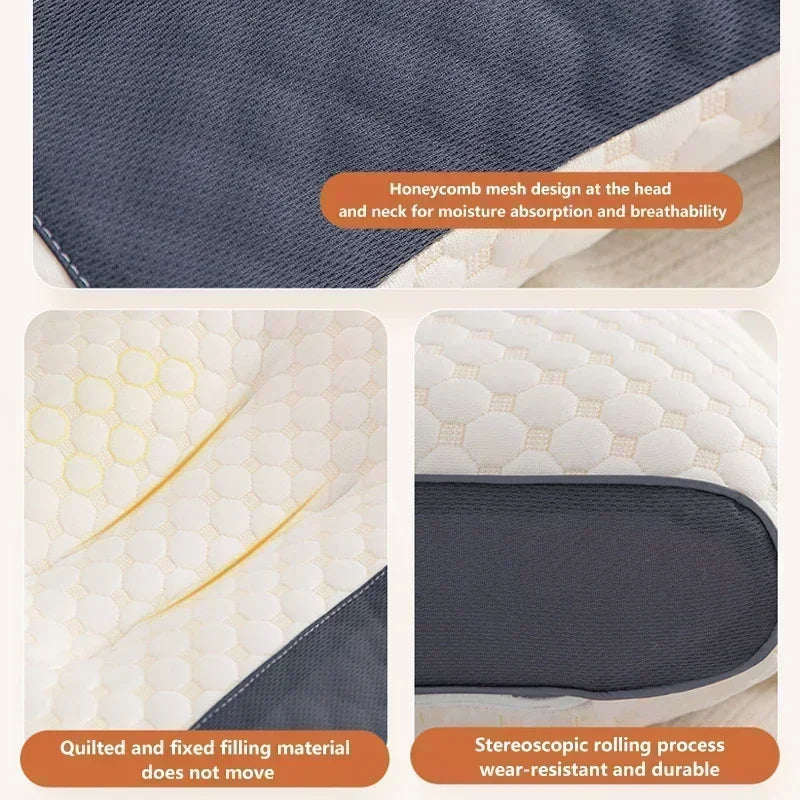 Special support for cervical vertebra to help sleep home student sleeping pillow core does not collapse and deformation
