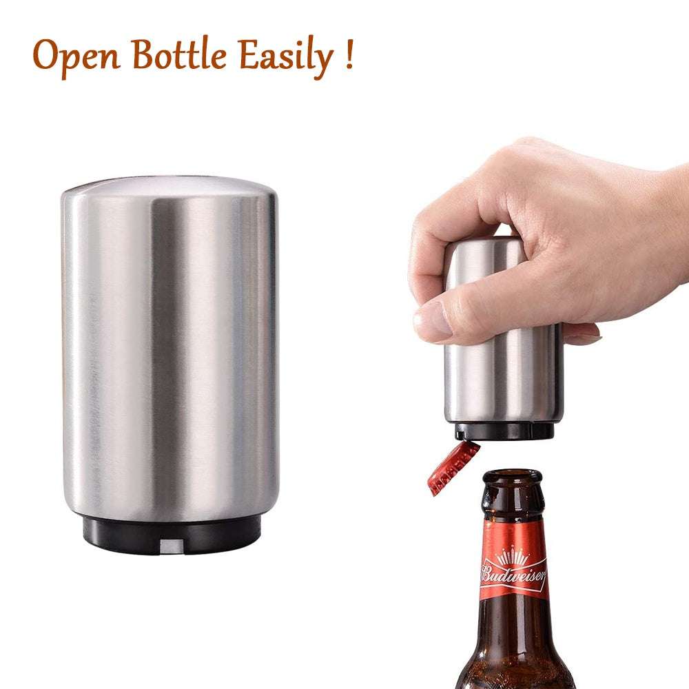 Magnetic Automatic Bottle Opener - The Mercantiles