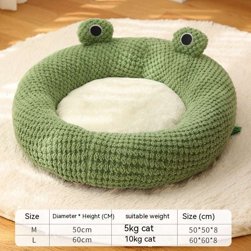 Frog Series Plush Pet House - The Mercantiles