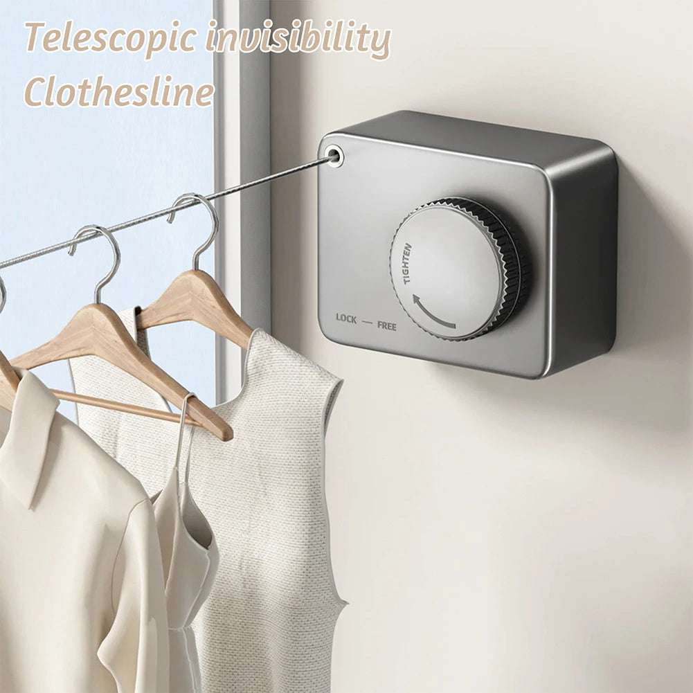 Invisible Retractable Clothesline - The Mercantiles