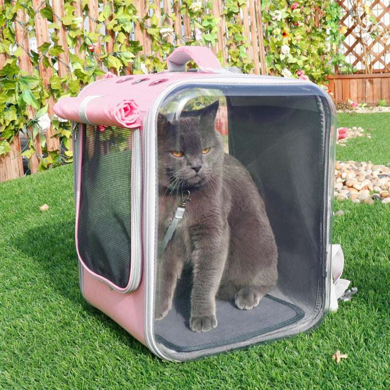 Breathable Cat Travel Backpack - The Mercantiles