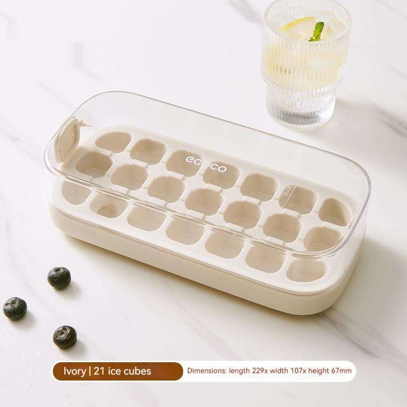 Press-Type Silicone Ice Cube Tray - The Mercantiles