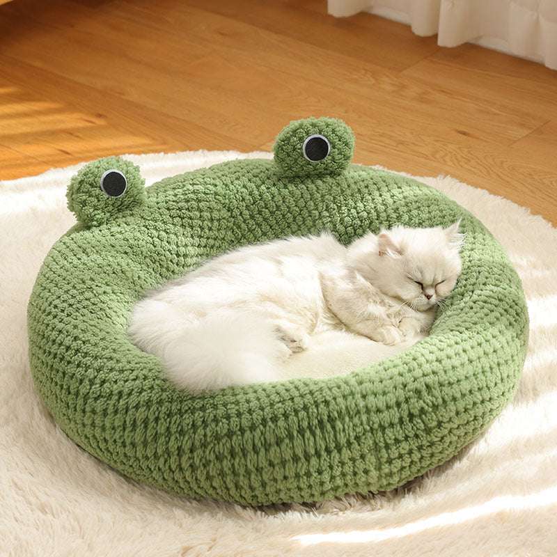 Frog Series Plush Pet House - The Mercantiles