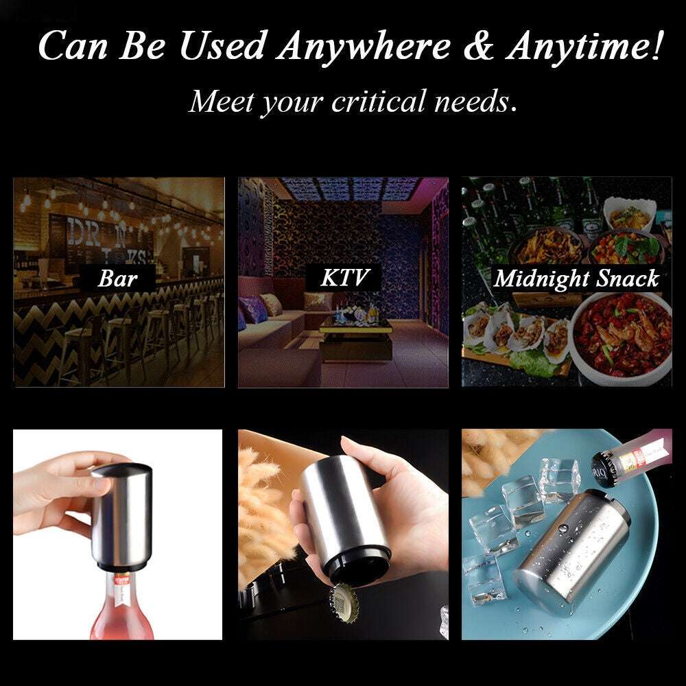 Magnetic Automatic Bottle Opener - The Mercantiles