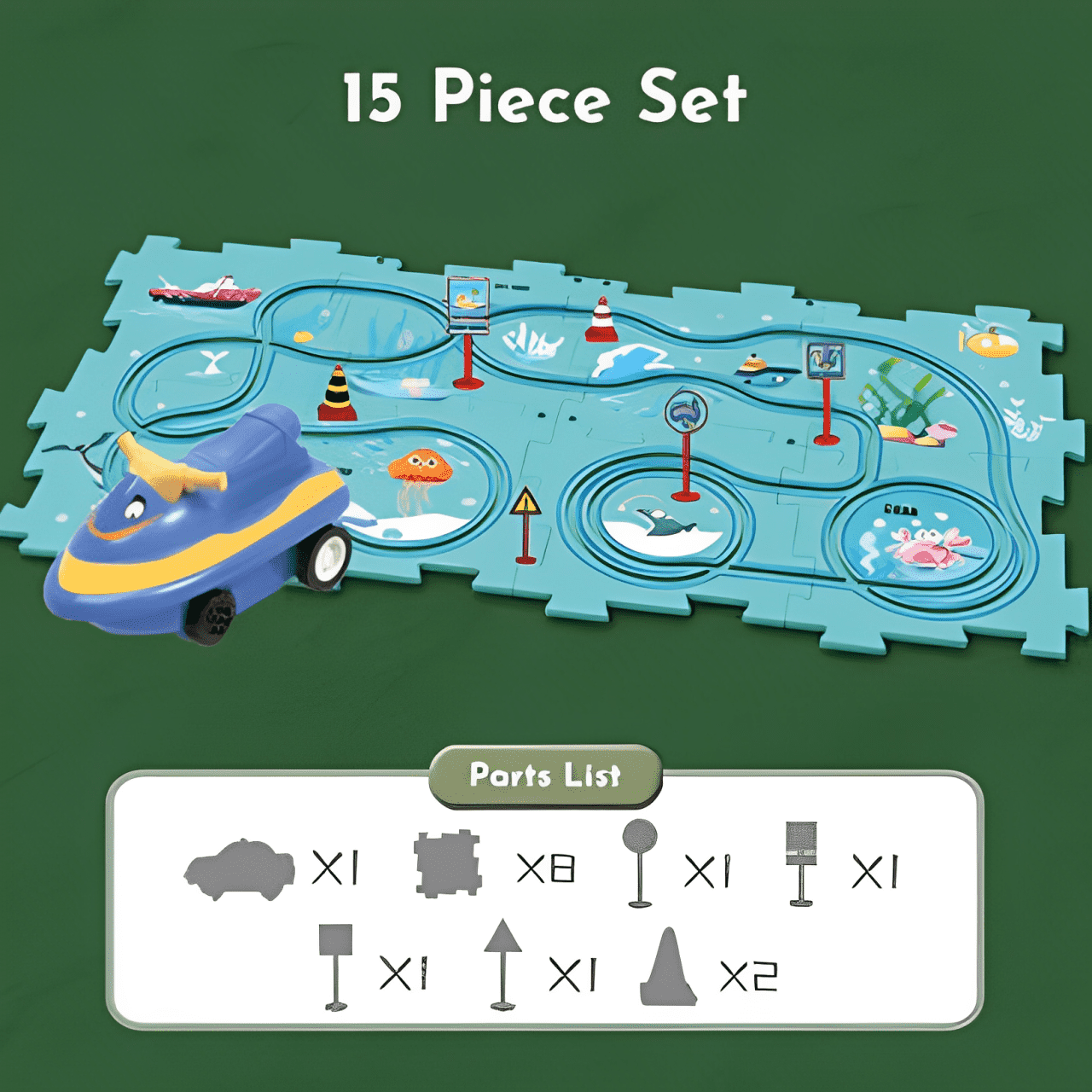 Kids Puzzle Track Set - The Mercantiles