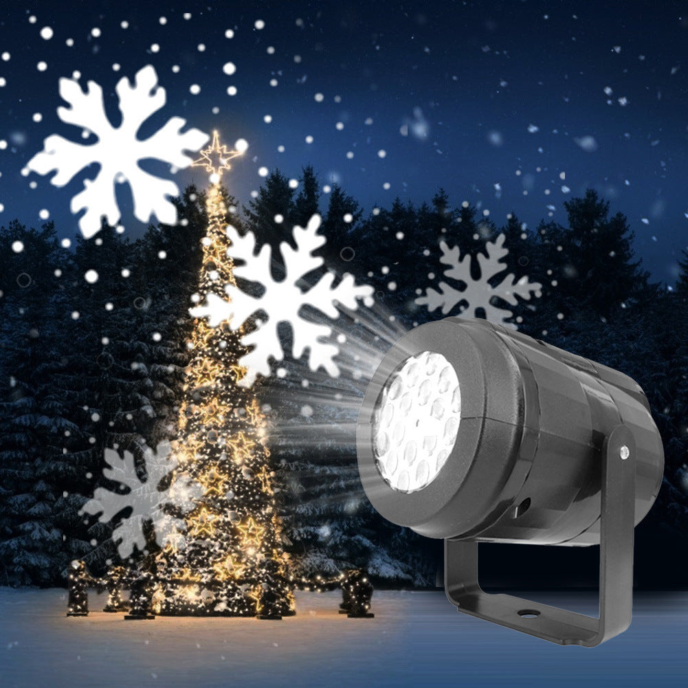 Christmas LED Snowflake Projector