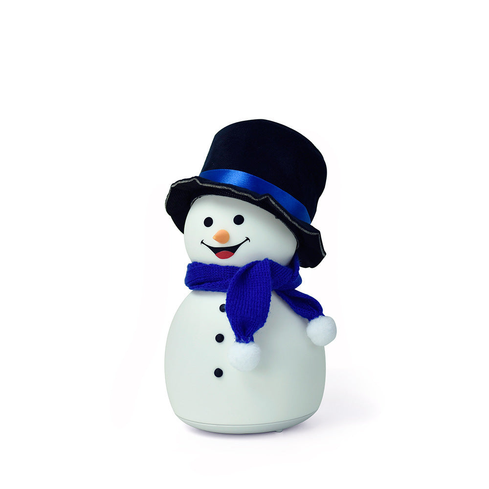 Christmas Snowman Music Night Lamp