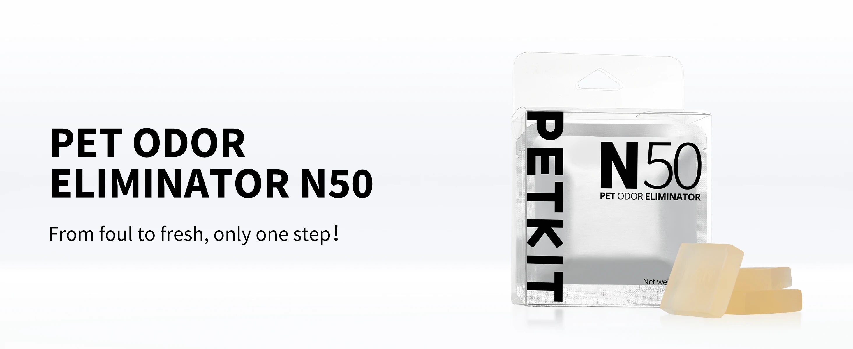 PETKIT N50 Odor Eliminator for PuraX PuraMax Cat Litter Box Odor Control Air Purifying Refills Use for Cat Deodorant Cubes