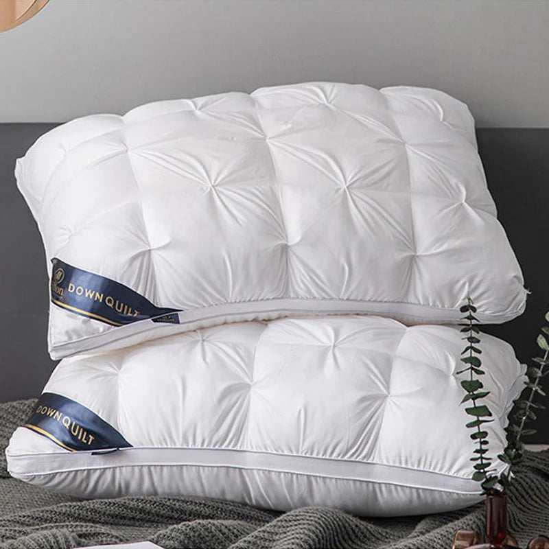 1/2PCS Pillow Luxury Quality 5-star Hotel Home, 600-700 grams, 19x29 inches - Deep Sleep Neck Support, Sleep Pillow