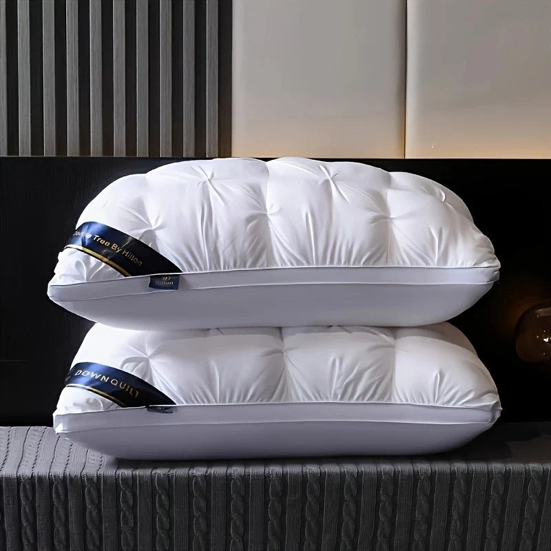 1/2PCS Pillow Luxury Quality 5-star Hotel Home, 600-700 grams, 19x29 inches - Deep Sleep Neck Support, Sleep Pillow