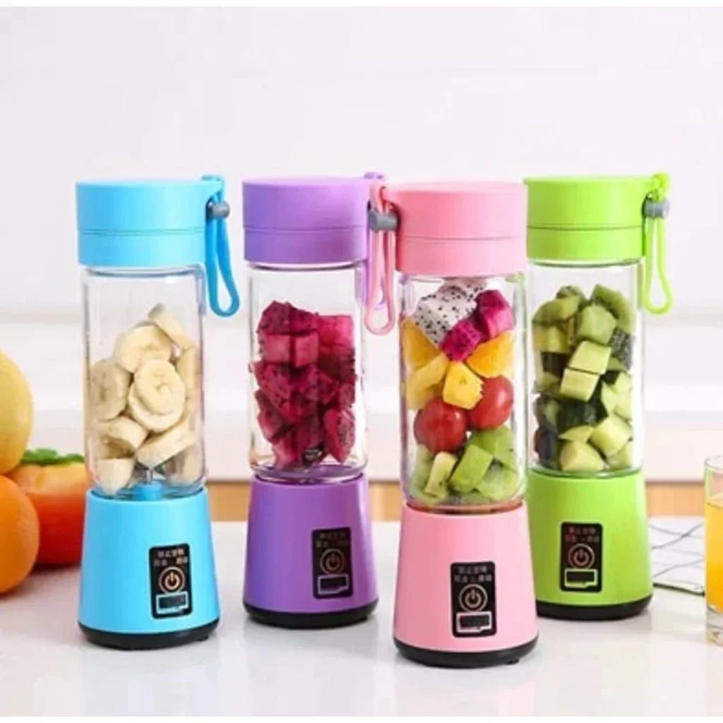 Portable Mini USB Rechargeable Blender 380ml Travel Fruit Juicer Cup Handheld Smoothie Maker for On-the-Go Shakes And Juices