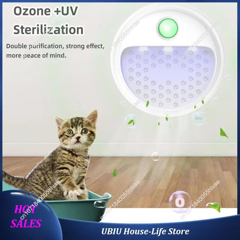 Cat Deodorizer For Litter Box Smart Cat Odor Purifier Room Deodorizer For Cat Litter Box-Best Selling