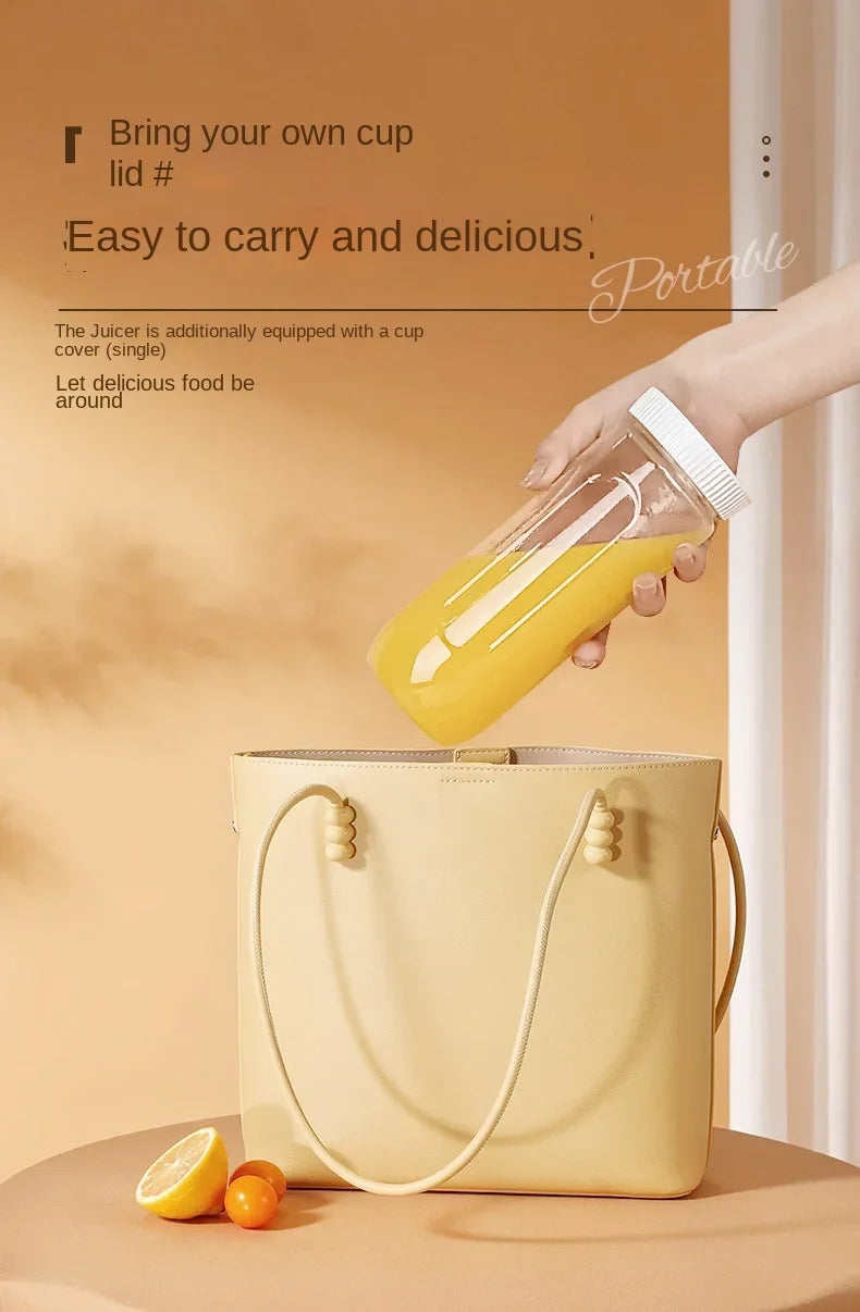 Portable Kitchen  Blender Wireless Electric Fruit Juicer Machine For Orange Ice Crushing 10 Blades Auxiliary Food Machine Mixer