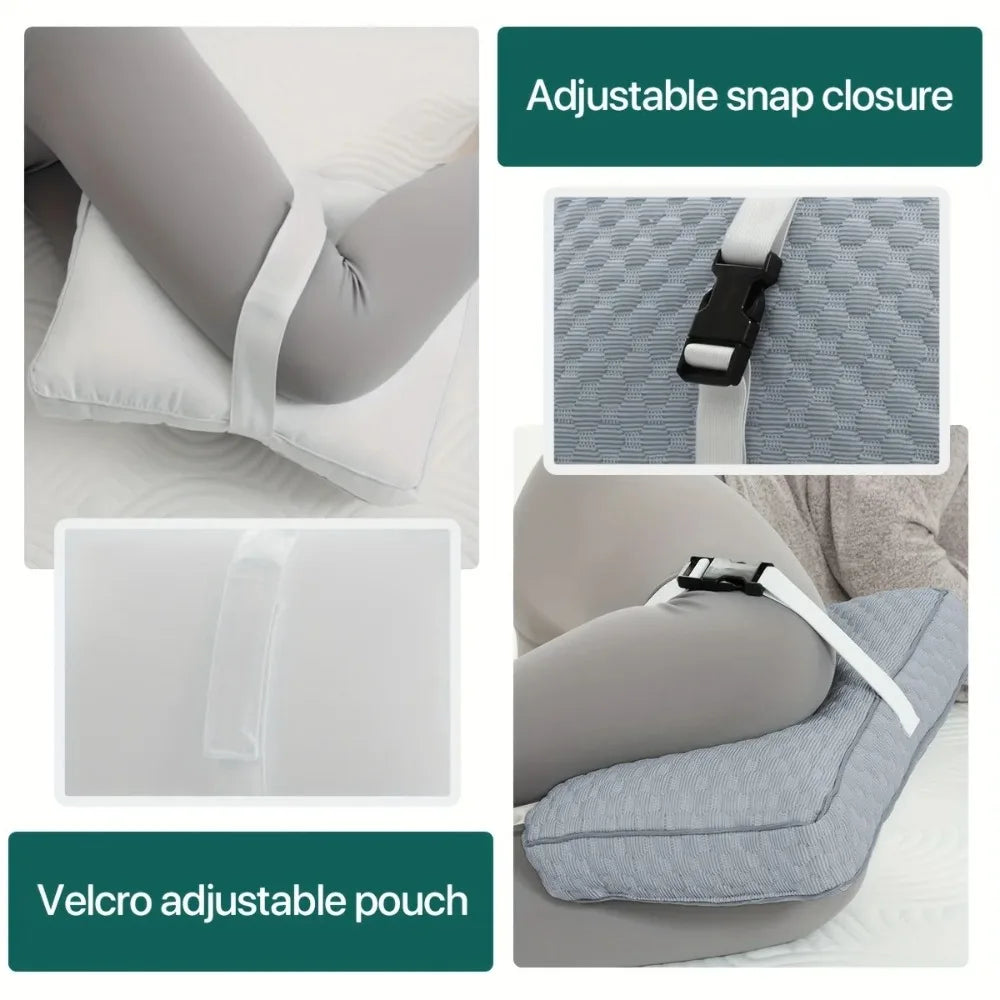 Relief Side Sleeper Support Leg Pillow Memory Cotton Slow Rebound Side Lying Pillow Leg Support Knee Pillow Pregnancy Support
