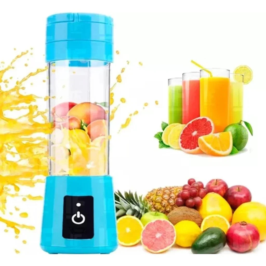 Portable Mini USB Rechargeable Blender 380ml Travel Fruit Juicer Cup Handheld Smoothie Maker for On-the-Go Shakes And Juices