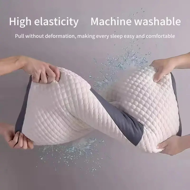 NEW Pillow Help Sleep And Protect The Neck Cervical Orthopedic Household Soybean Fiber Massage SPA Pillow For Sleeping 2025